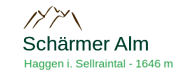 Schärmer Alm Logo
